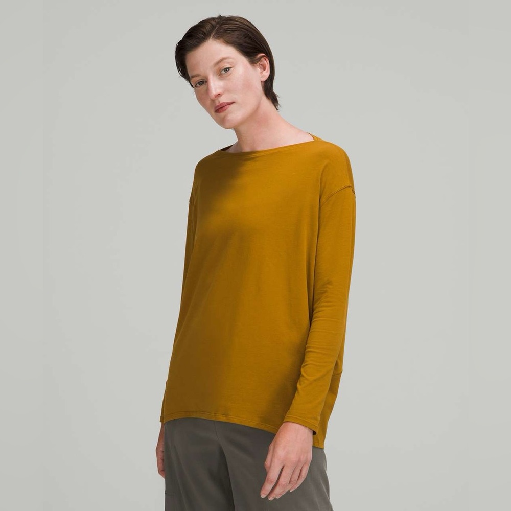 Lululemon Back In Action Long Sleeve Shirt